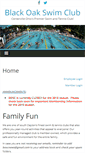 Mobile Screenshot of blackoakswimclub.com